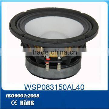 8 inch Professional PA system speaker- strongl magnet Aluminun frame Drive Voice Coil 44MM