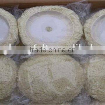 single side wool felt wheel polishing for glass