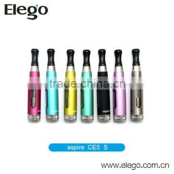 2014 Hottest Selling Authentic Bottom Dual Coil Aspire CE5-S Atomizer CE5S bdc in Stock Elego