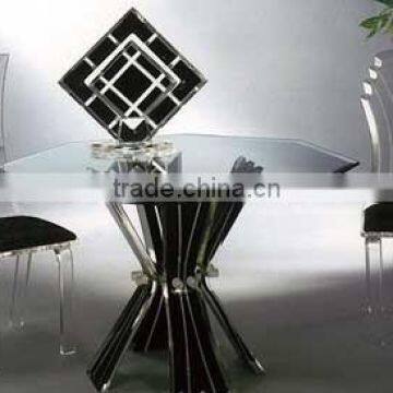 acrylic living room low height coffee table/cheap glass&acrylic coffee table