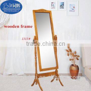 home furniture standing dressing mirror(1313#OAK)