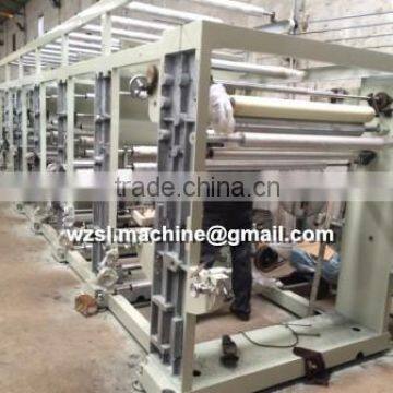 AY Model plastic rolling film rotogravure printing machine