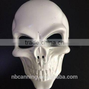 Halloween mask/ Halloween pvc mask/horror Halloween white face mask cheap