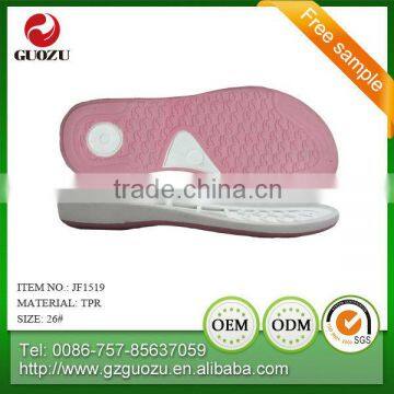 fashion comfortable girl children tpr sole