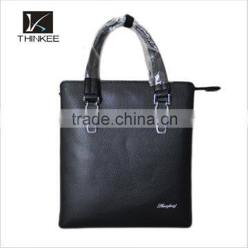 customized men briefcase ,leather men tote bag , genuine leather men's handbag