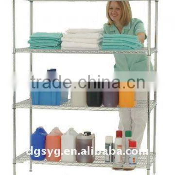 Chrome Wire storage rack For clothes and garment