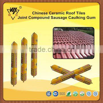 Chinese Ceramic Roof Tiles Joint Compound Sausage Caulking Gum