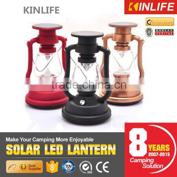 7 LED Solar Lantern with Dynamo, AC Charger