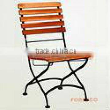 Wooden Steel chair