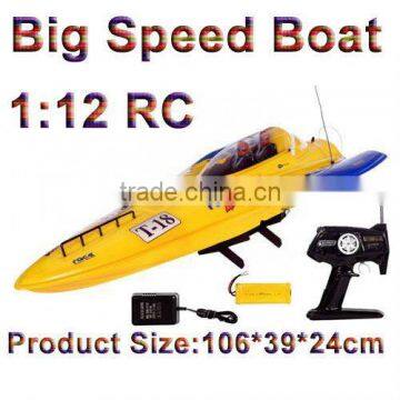 RC Big Boat 1:12 RC Speed Boat Radio Cntorl Big Boat