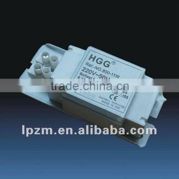 Magnetic ballast! 11w ballast for energy saving lamp Manufacturer