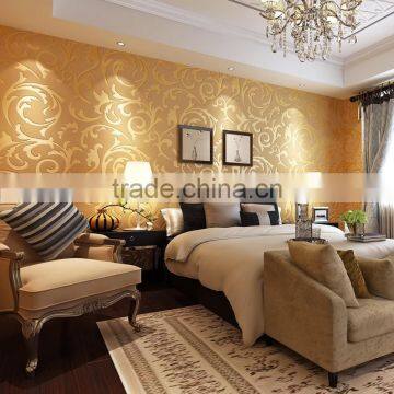 decorative wallpaper waterproof material solid color wallpaper