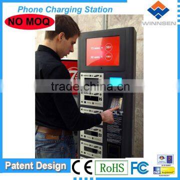 Remote Advertising Phone Charging Station LCD Advertisement Display Phone Charging Station Locker APC-06A photo-4
