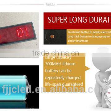 LED Name Tag / LED Name Badge for Scrolling Messages photo-4