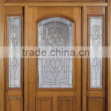 Half Lite Glass Exterior Swing Door Designs With Side Lite DJ-S9116MSTHS-1