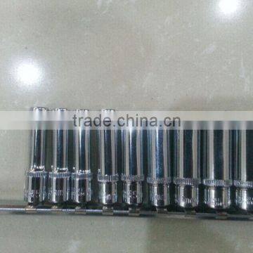 One Color Mirror Finished Chrome Vanadium1/2"DR Hand Socket photo-2