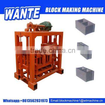 Wante QT40-2 Easy Operate Compressed Block Making Machine India photo-2