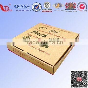 Custom Logo Printed Kraft Paper Box,pizza Box Food Packaging photo-3