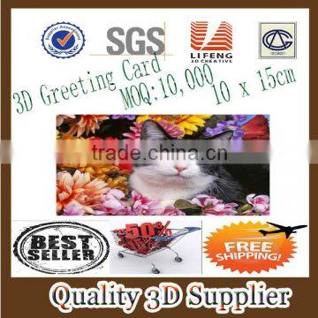 Guangzhou Lifeng Hollow-out 3D greeting card