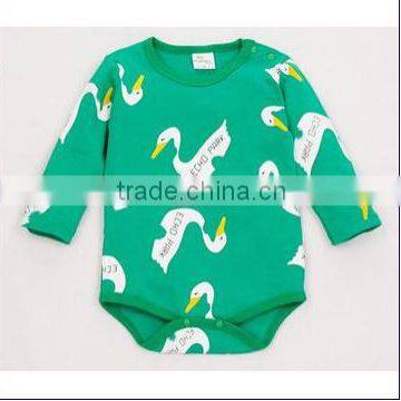 baby 100%cotton full print baby clothes romper high quality baby clothes