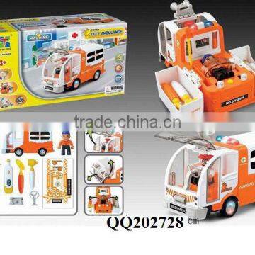 B/O bump & go building block ambulance