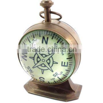 VINTAGE NAUTICAL TABLE CLOCK- FANCY TABLE CLOCK 2064