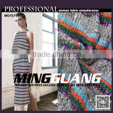 2016 newest lady's fashional Roman Tam knitted fabric hot sell in Europe