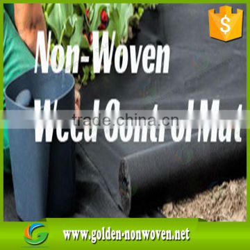 polypropylene fabric weed control mat/Fruit containers pp nonwoven fabric/1.6m black agriculture non wovens spunbond