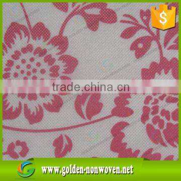 Wholesale Printed Nonwoven Fabric for Tablecloth/logo Brand Printing Non Woven Fabric Rolls/printed Non-woven Fabric Quality Choice photo-2
