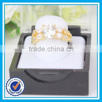 2015 Yiwu Wholesale Korean Fashion Hot Sale Fake Gold Ring 18k photo-4