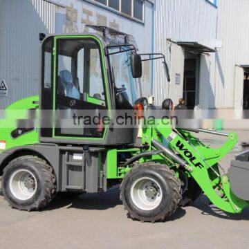 Mini wheel loader WL80, ZL08 for sale articulated mini wheel loader