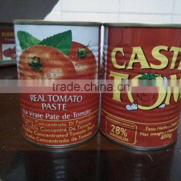 Fresh Red Canned Tomato Paste with competitive price