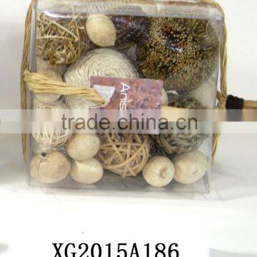 Primary Color Potpourri And Dried Flower Sachet For Home Decoration