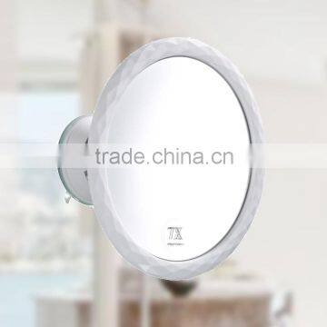 10x Magnification Power Suction Cup Mirror, Fogless Shower Mirror With Power Suction Cup, Fog Free Wall Mounted Shower Mirror photo-2