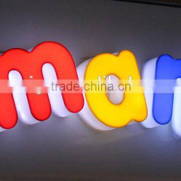 Outdoor Advertising 3d Acrylic Sign Letters