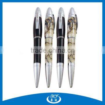 Office Fashion Twist Metal Ball Pen, Acrylic Paint Pen