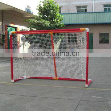 PVC Tube Hockey Goal With Back Support