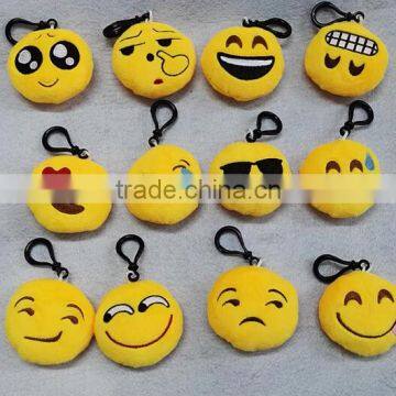 Yiwu wholesale soft plush toy keychain