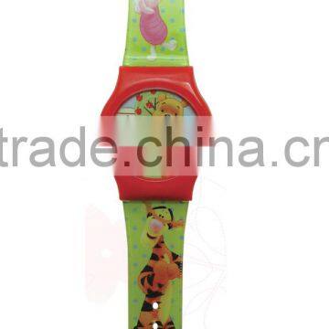 wholesale high quality print strap kid digital watch