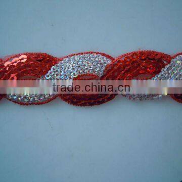 fashion trimming sequin trimming