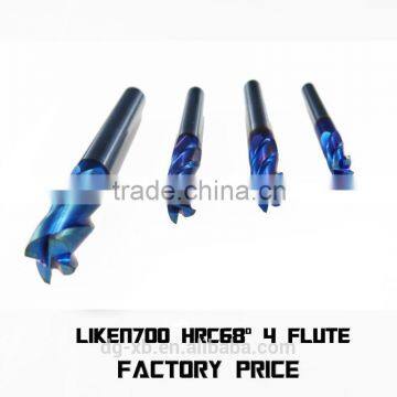 Liken Heat resistant end milling tools cutters with high quality made in China