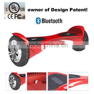 8 inch SUV 2 Wheel Smart Balance Electric Scooter Hoverboard With Dual Bluetooth Speaker Motorized Standing Drift Board UL2272