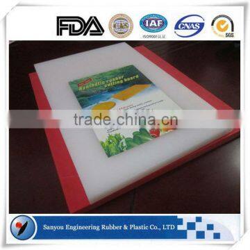 Made in china FDA plastic cutting boards of hdpe