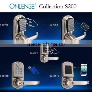 3 Unlocking Ways Intelligent Wireless NFC Smart Lock Manufacturer Since 2001 photo-2