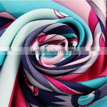 Gometry Dsign for 100% Silk Square Scarf photo-3