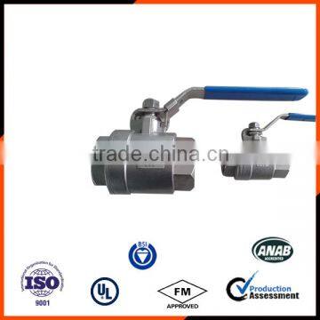 2PC SS304 NPT Thread Ball valve