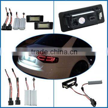 2015 Best selling car accessories for Skoda Superb 5D/ Station /Wagon 2008 led license plate light