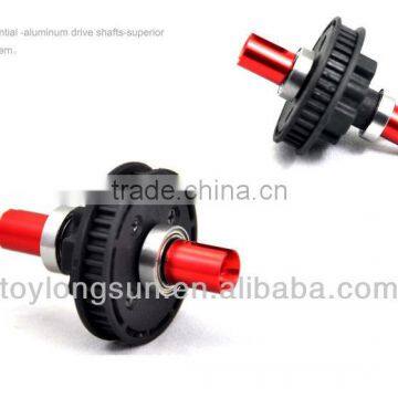 metal gear differential upgrade rc car spare parts for 1:10 4wd rc racing car