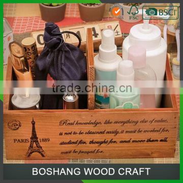 promotional professional handmade wood storge craft display box