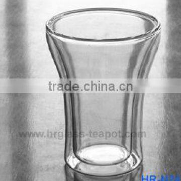 Double Wall Glass Cup, Glass Cups for Beer, Glass Drinking Cups